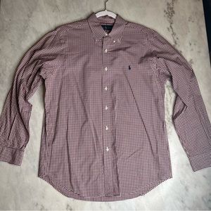 Polo Ralph Lauren Long-Sleeve Oxford Shirt Button-Down Dress Shirt Men’s Size M